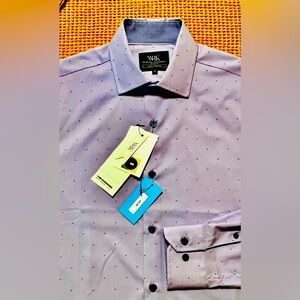 WRK New York men’s dress shirt. 4-way stretch,15 . New without tags